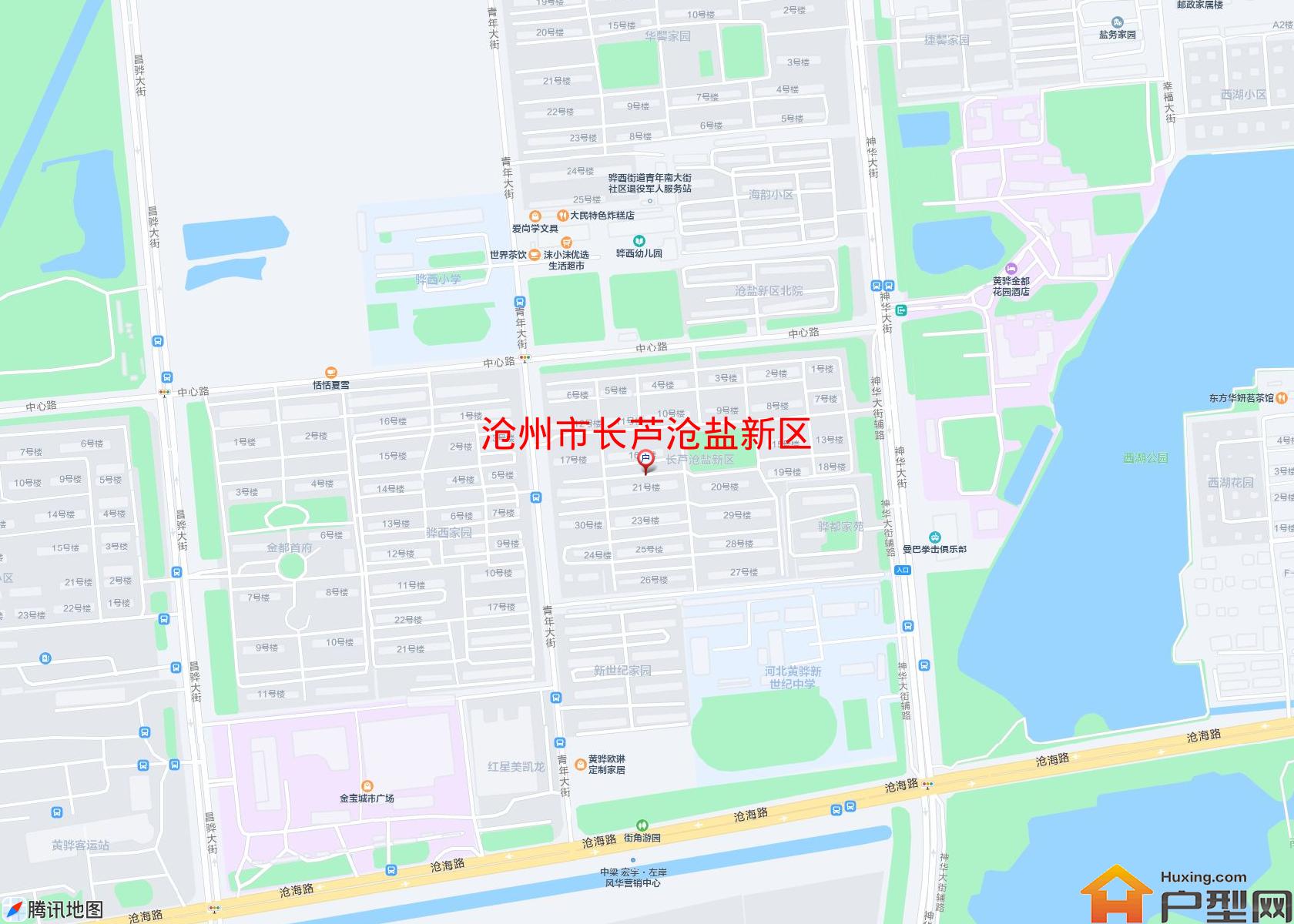 长芦沧盐新区小区 - 户型网