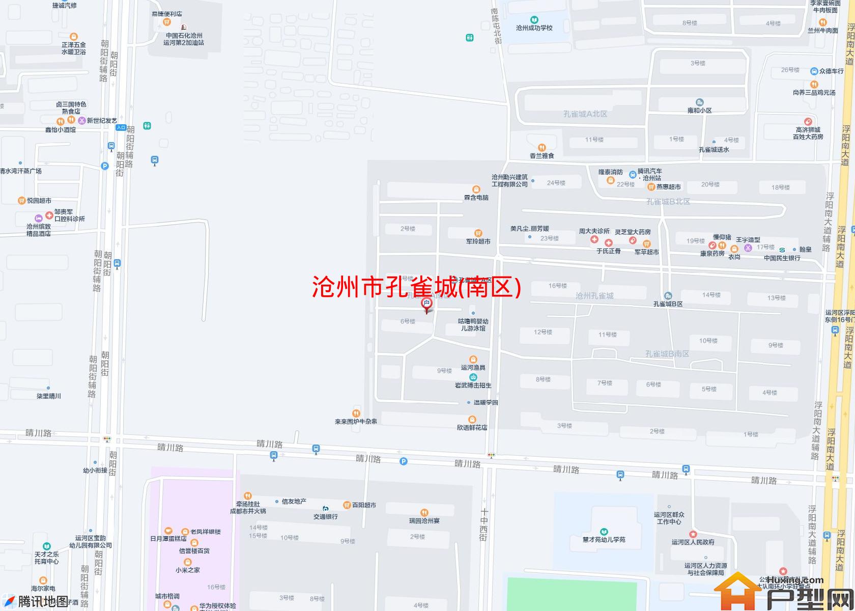 孔雀城(南区)小区 - 户型网