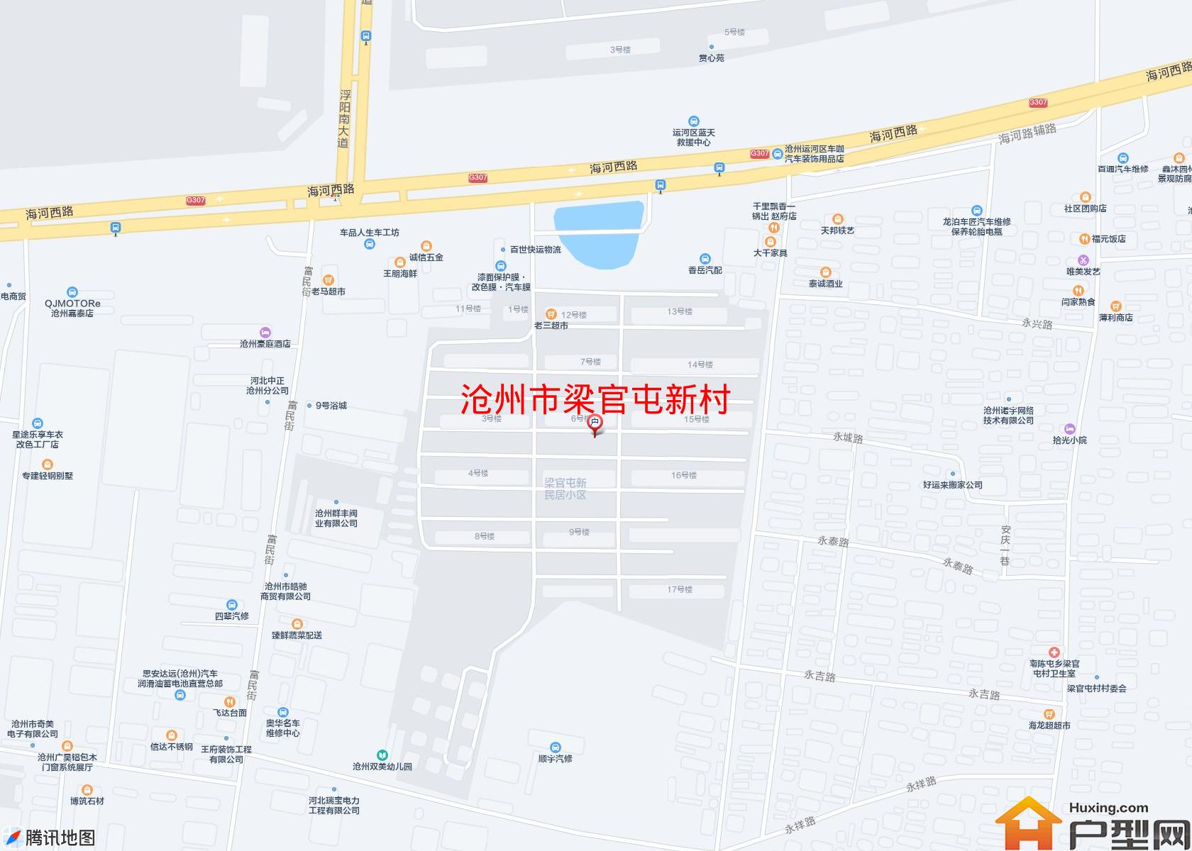 梁官屯新村小区 - 户型网