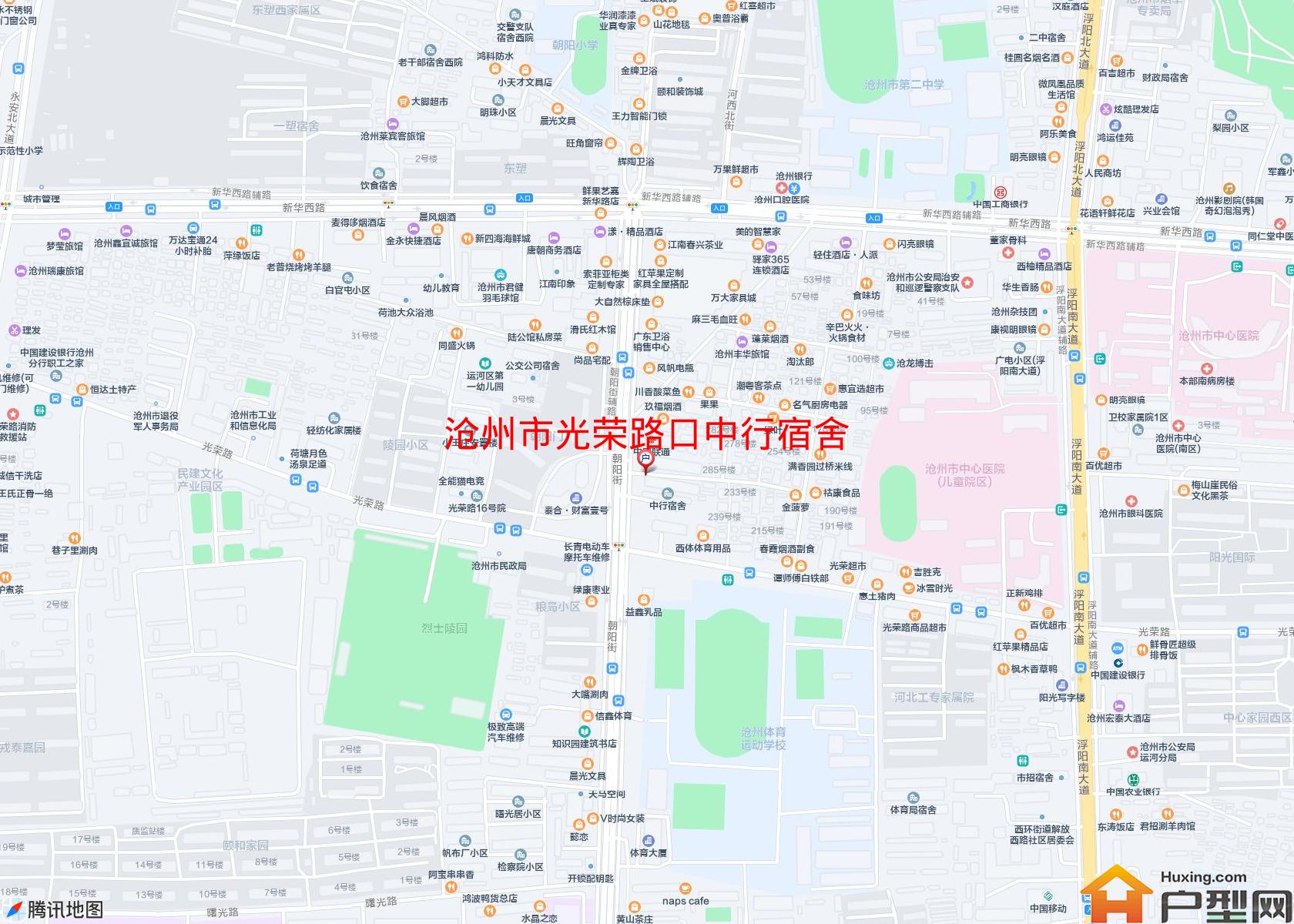 光荣路口中行宿舍小区 - 户型网
