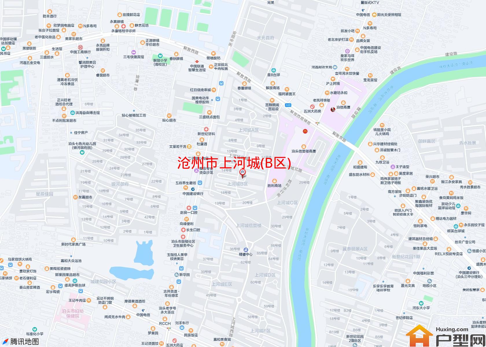 上河城(B区)小区 - 户型网