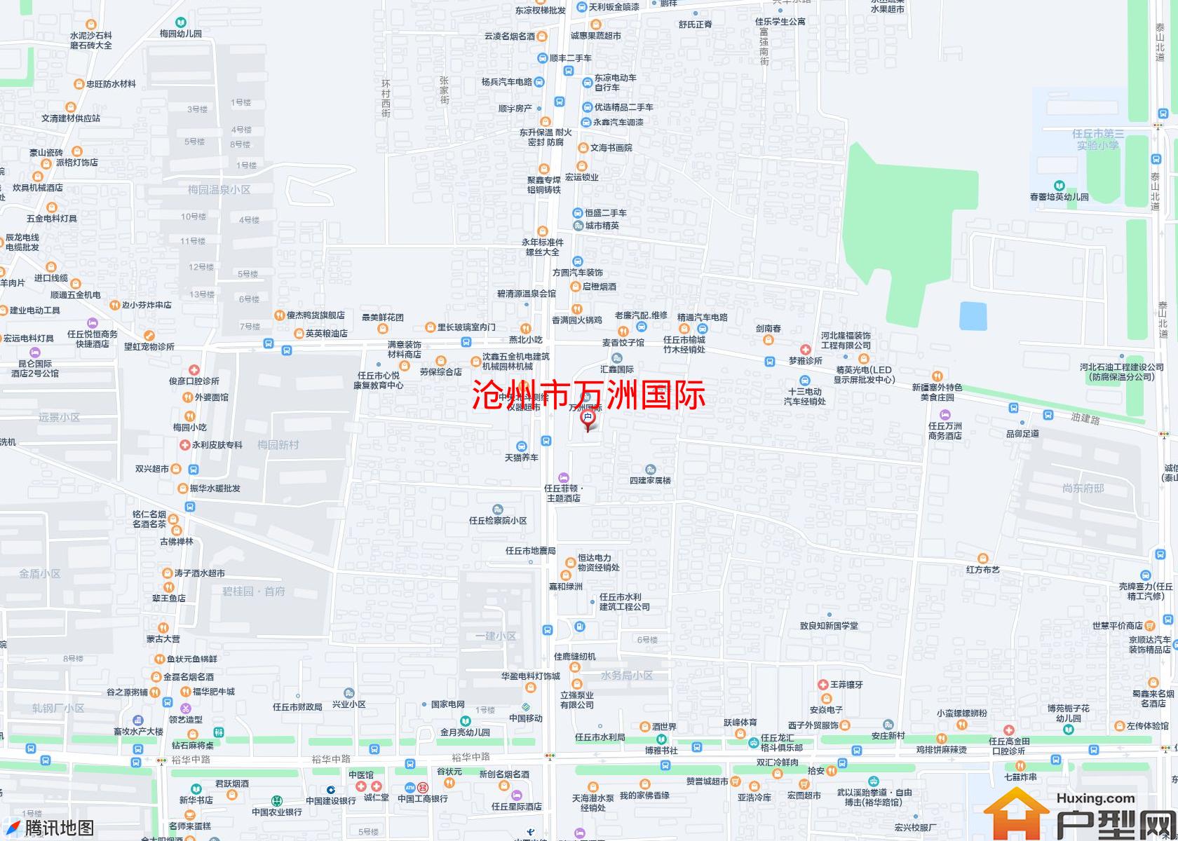万洲国际小区 - 户型网