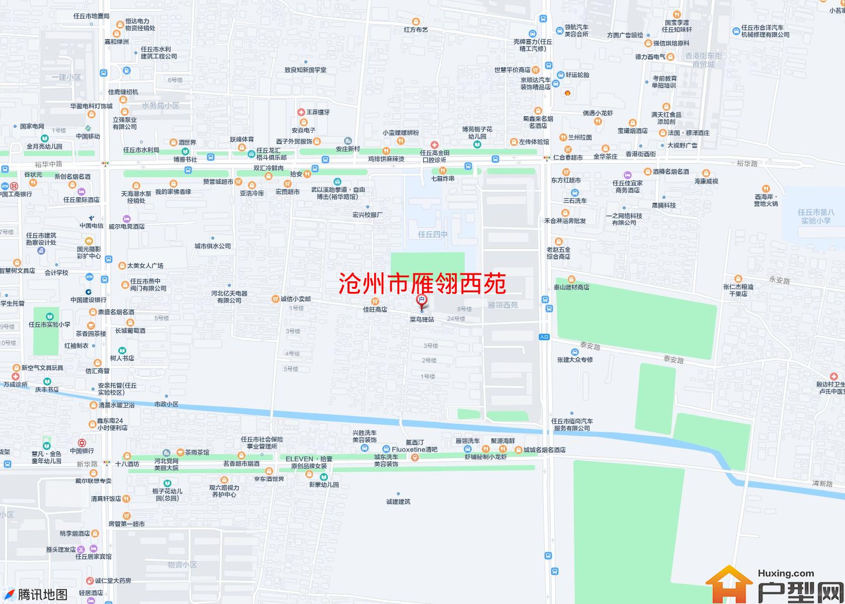 雁翎西苑小区 - 户型网