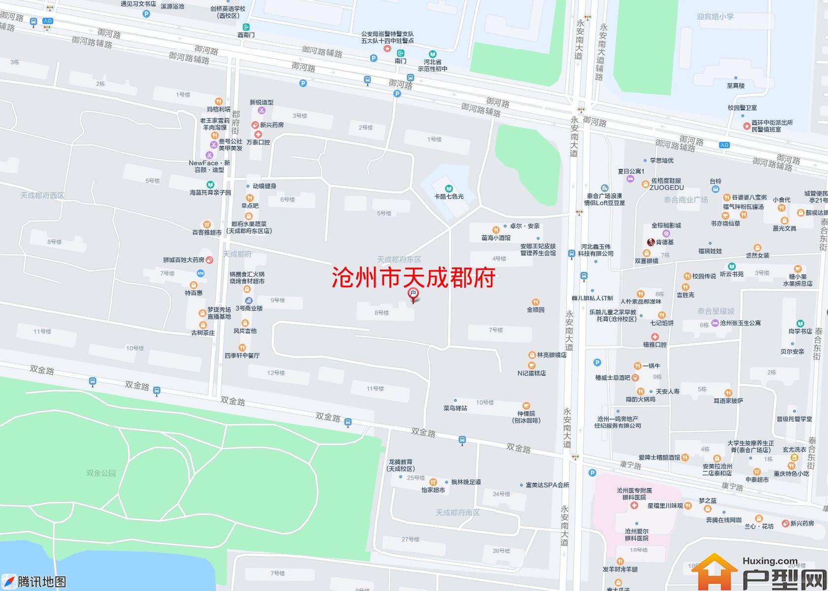 天成郡府小区 - 户型网