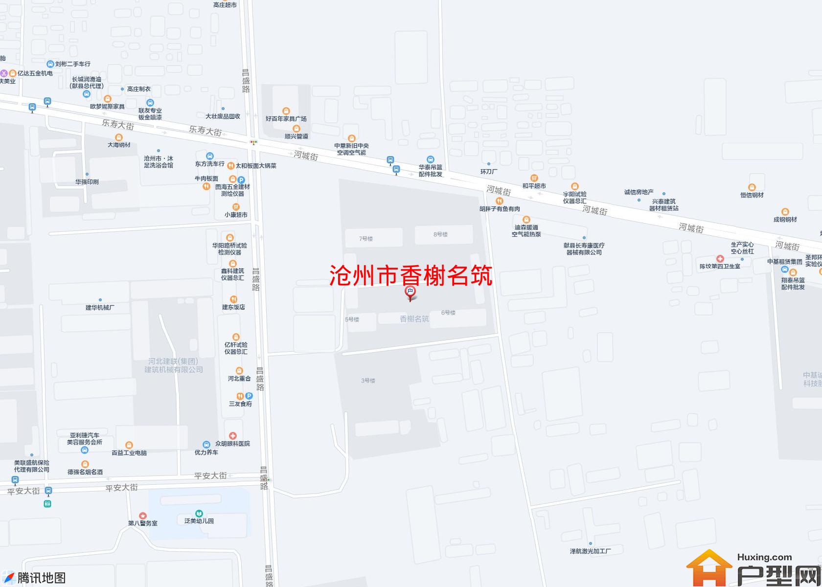 香榭名筑小区 - 户型网