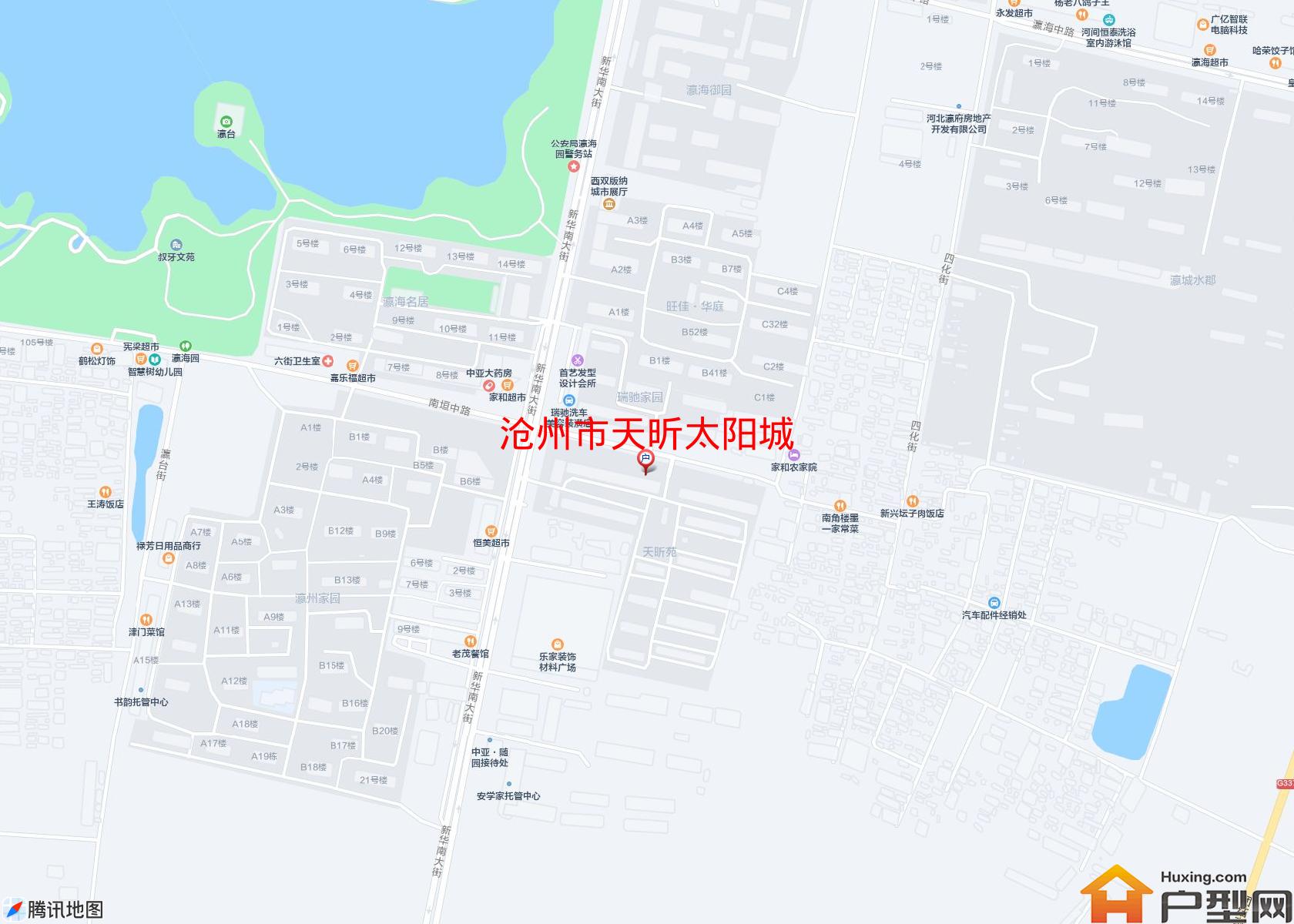 天昕太阳城小区 - 户型网