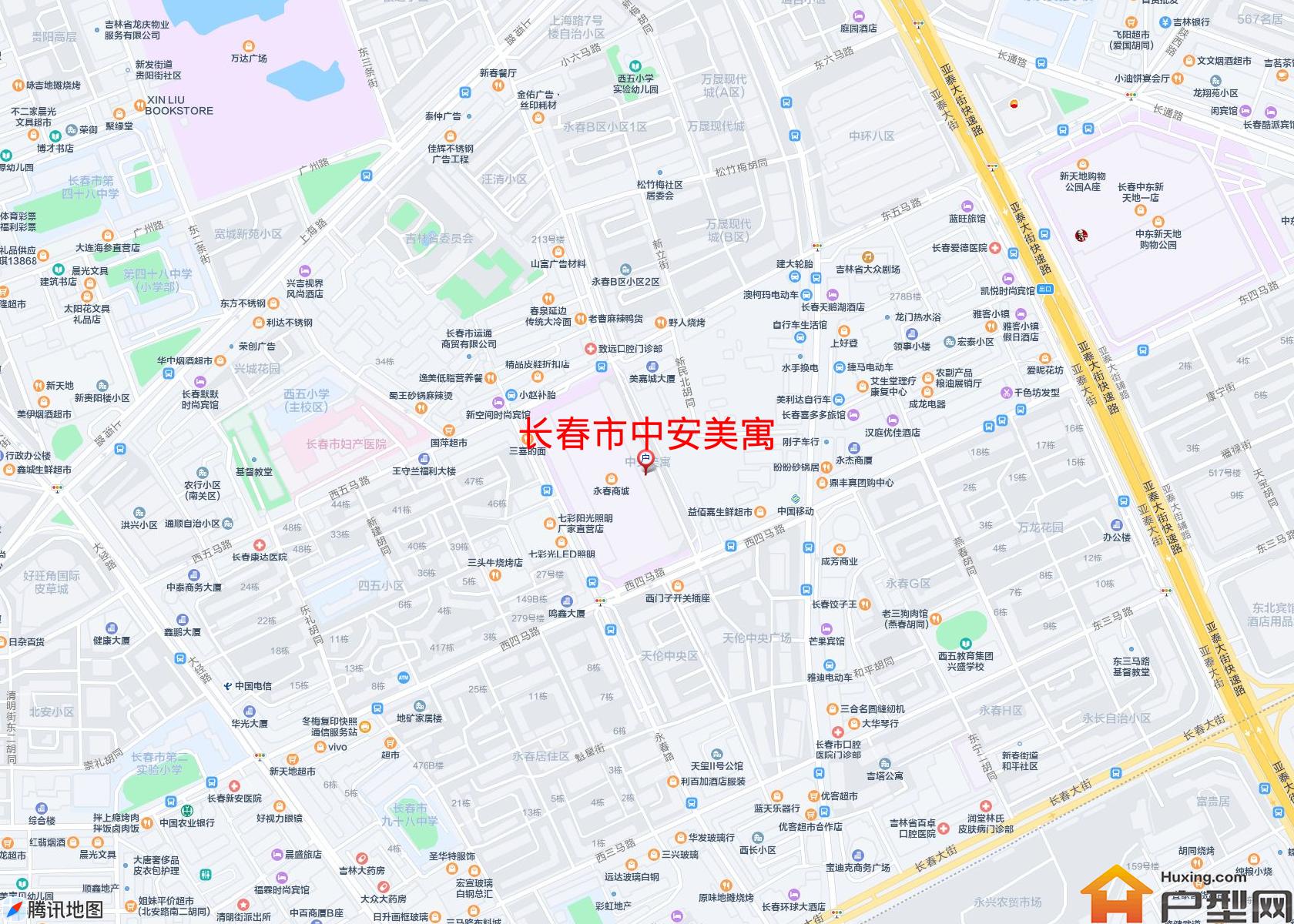 中安美寓小区 - 户型网