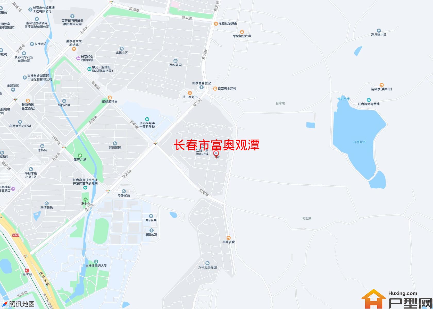 富奥观潭小区 - 户型网