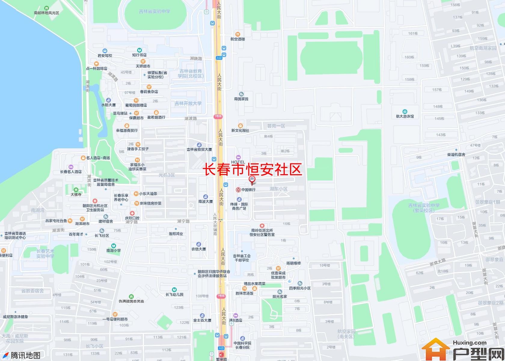 恒安社区小区 - 户型网
