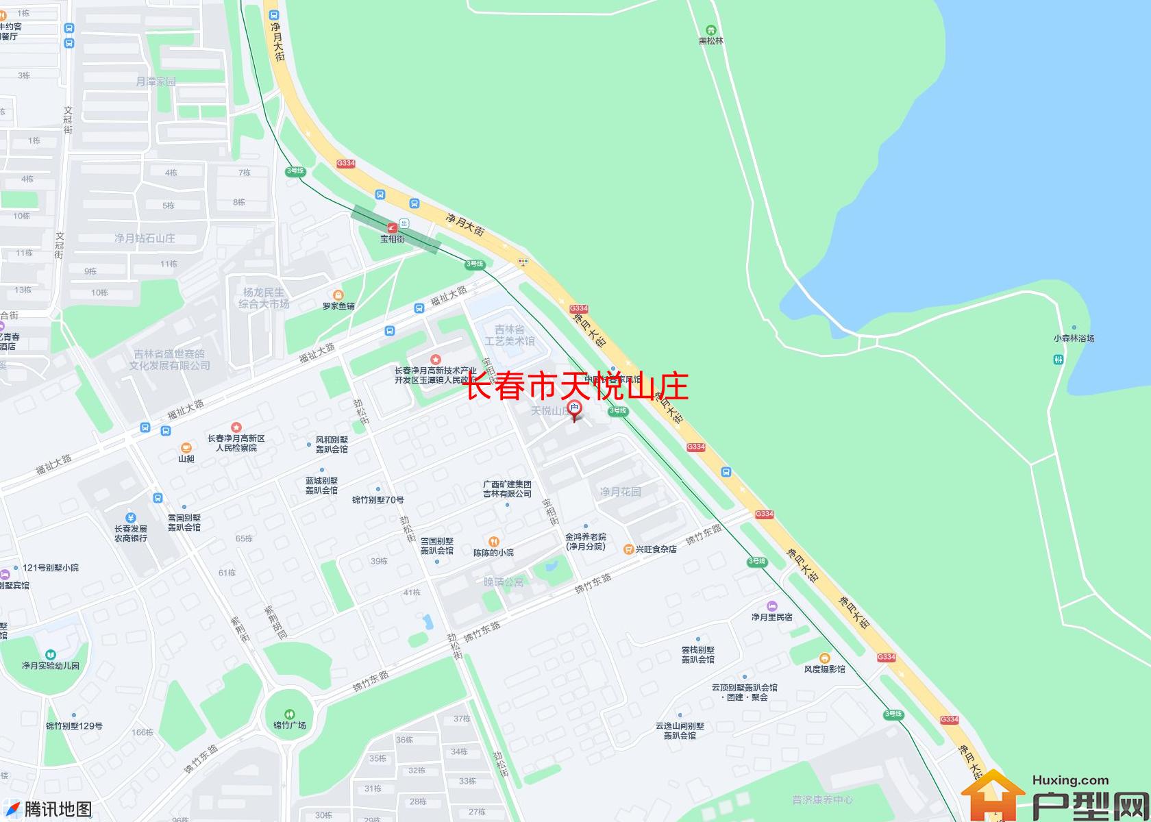 天悦山庄小区 - 户型网