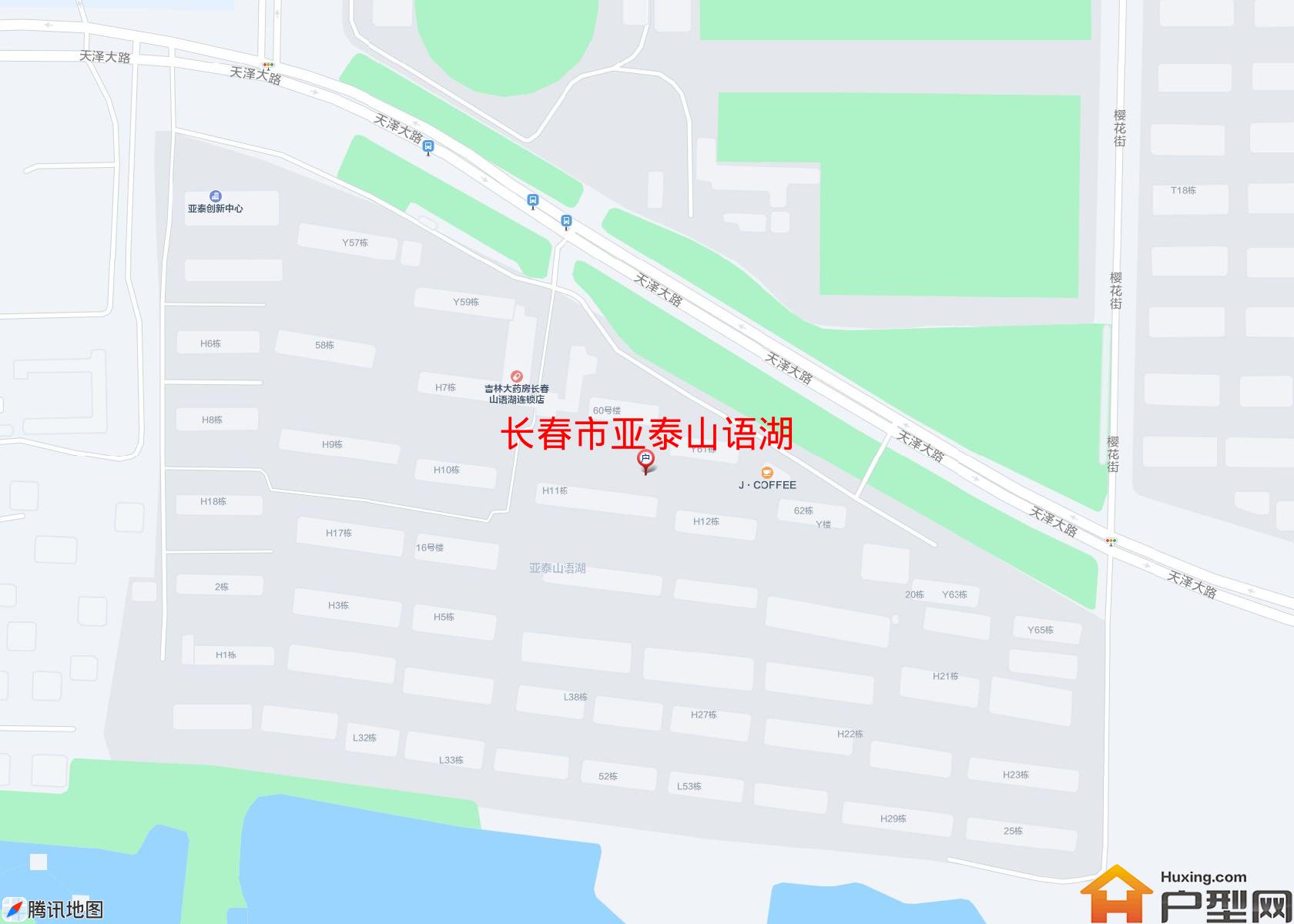 亚泰山语湖小区 - 户型网
