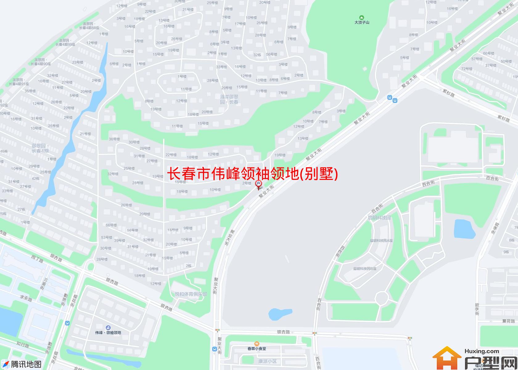 伟峰领袖领地(别墅)小区 - 户型网
