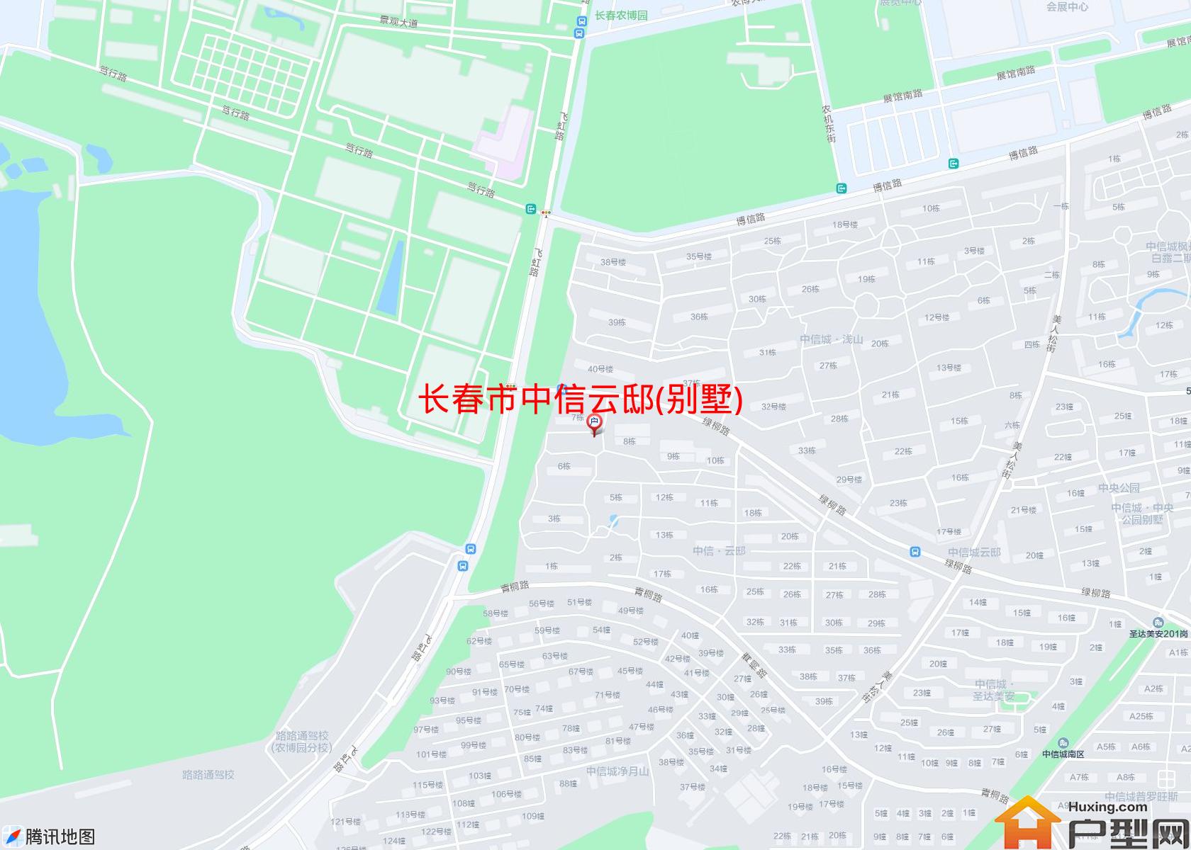 中信云邸(别墅)小区 - 户型网