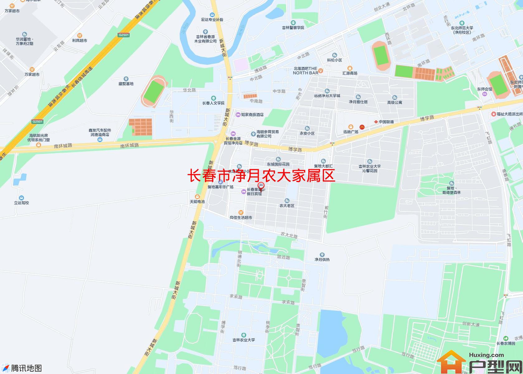 净月农大家属区小区 - 户型网