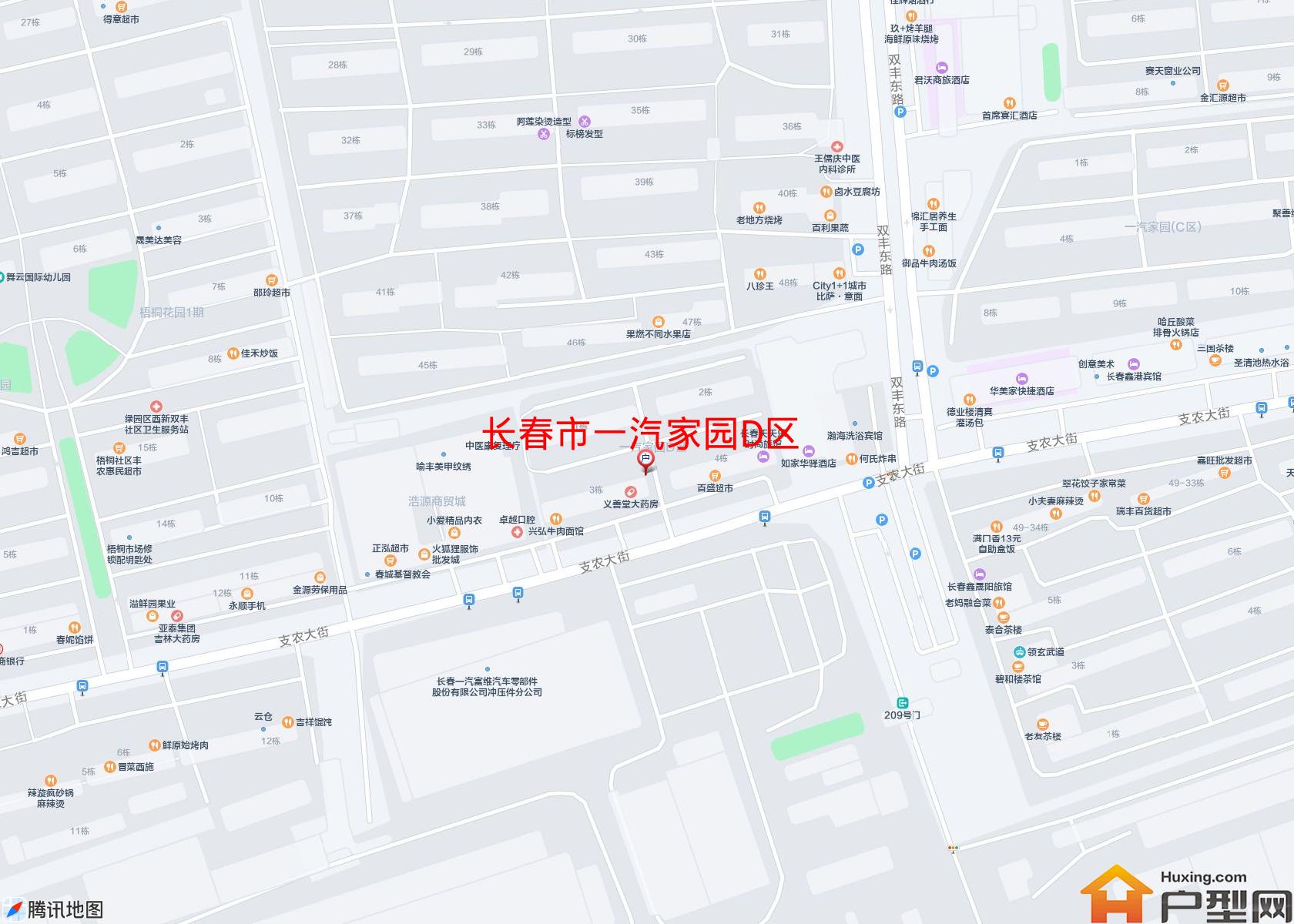 一汽家园D区小区 - 户型网