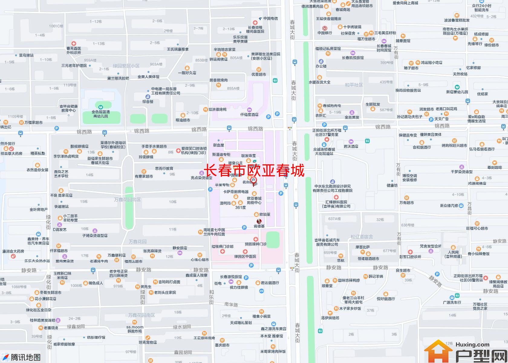 欧亚春城小区 - 户型网