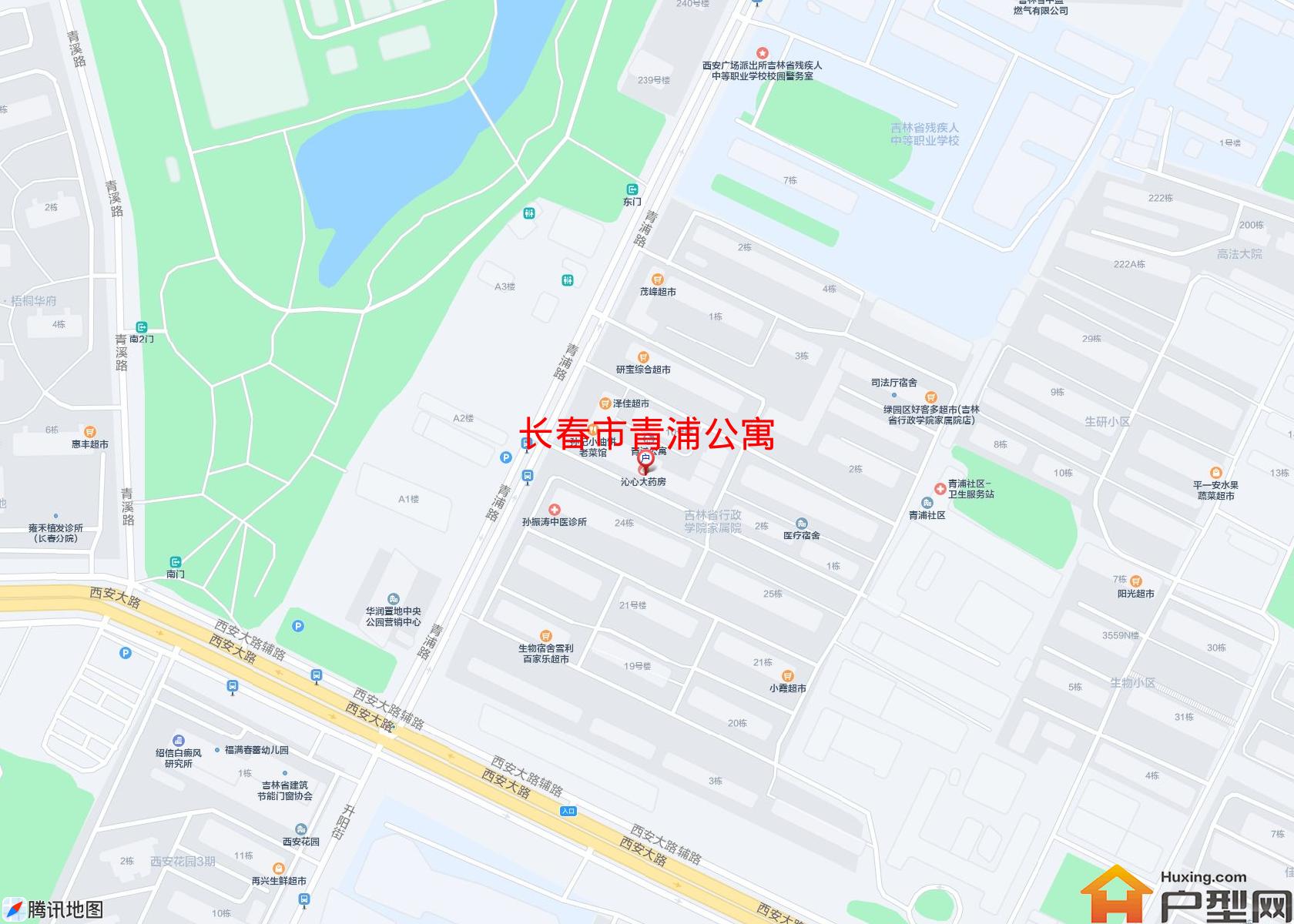 青浦公寓小区 - 户型网