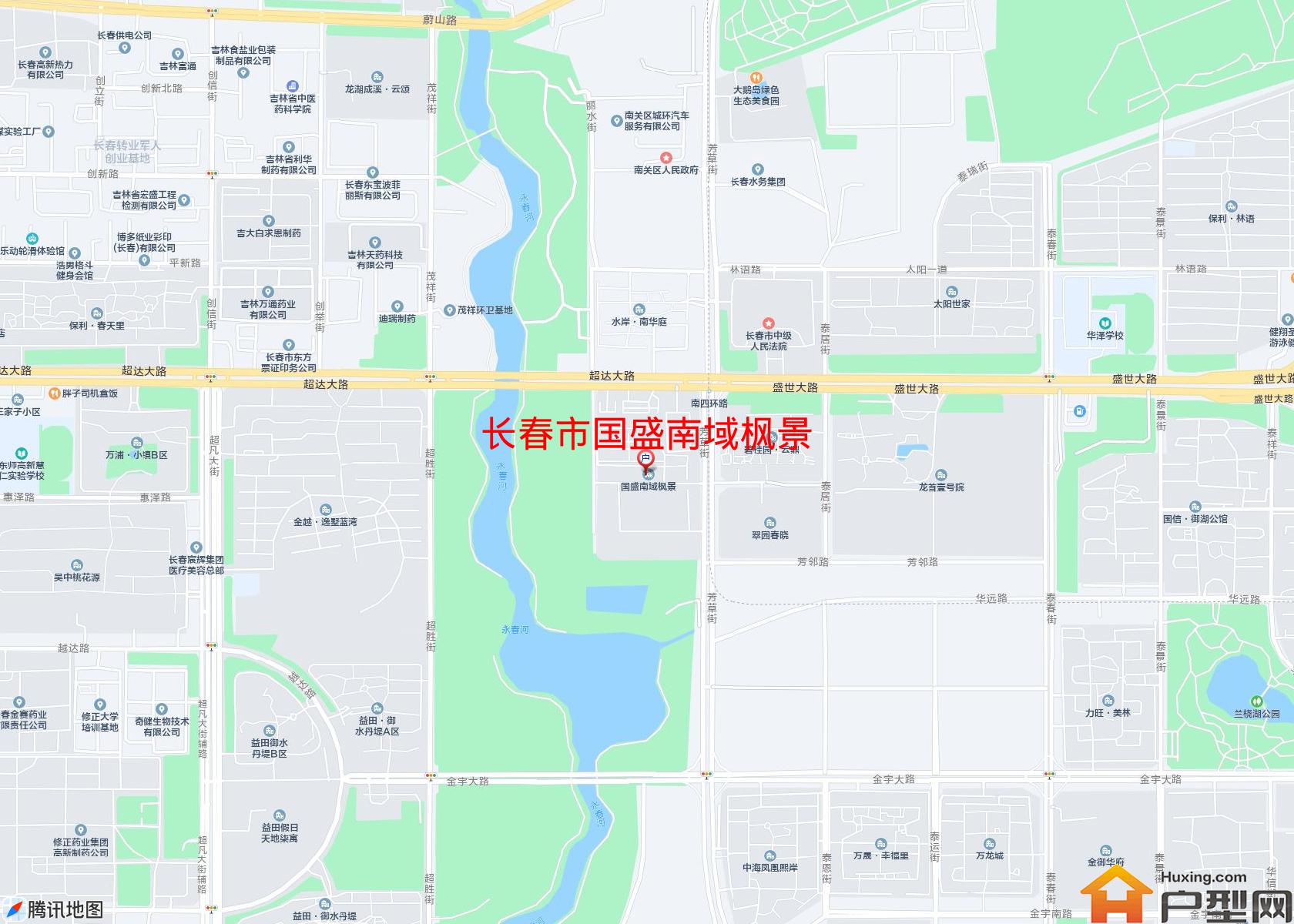 国盛南域枫景小区 - 户型网