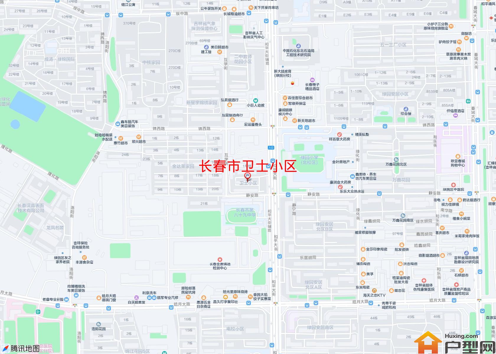 卫士小区小区 - 户型网