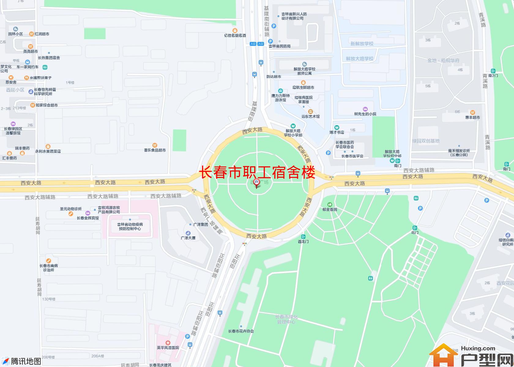 职工宿舍楼小区 - 户型网