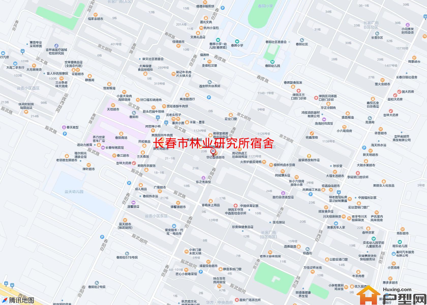 林业研究所宿舍小区 - 户型网