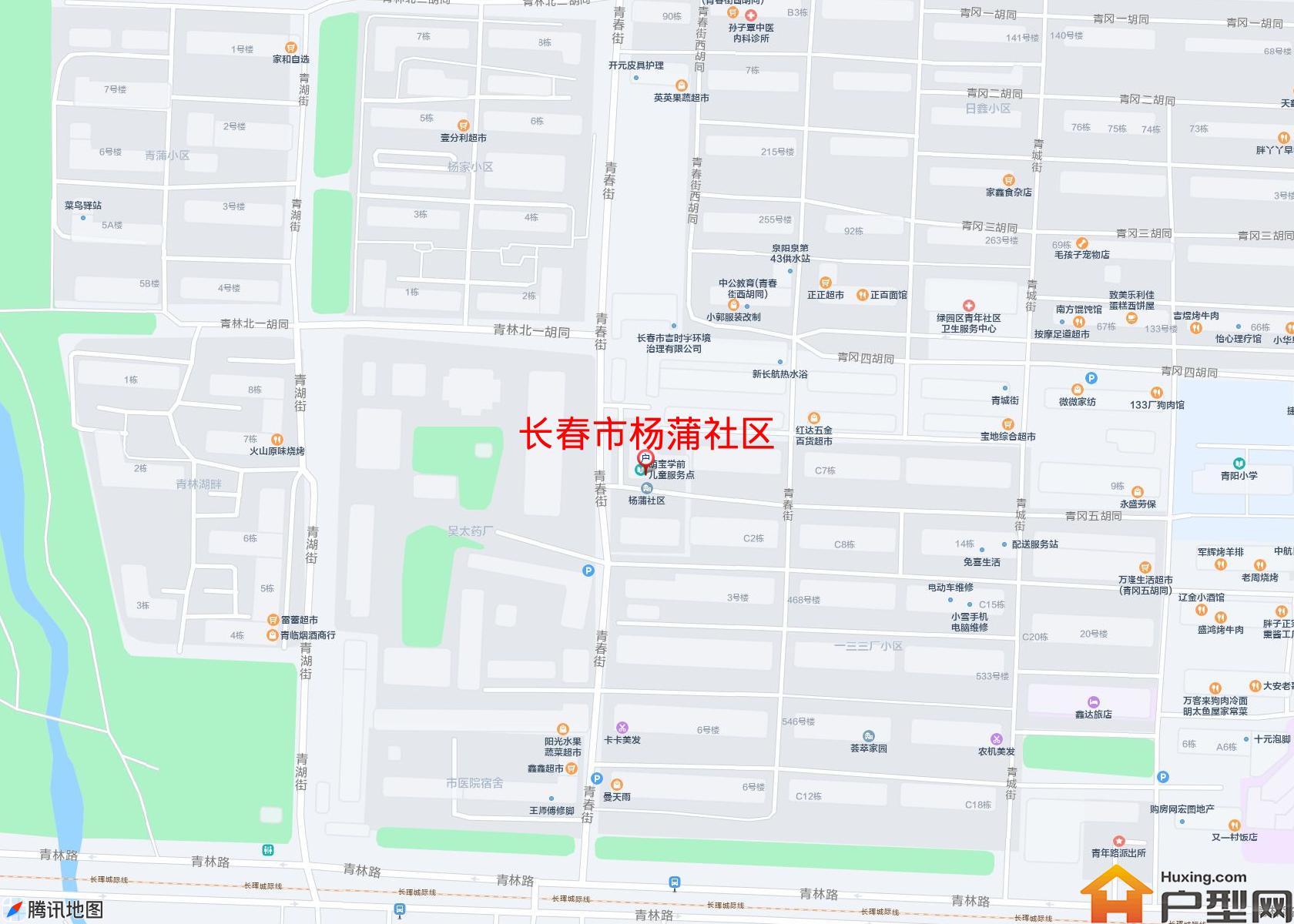 杨蒲社区小区 - 户型网