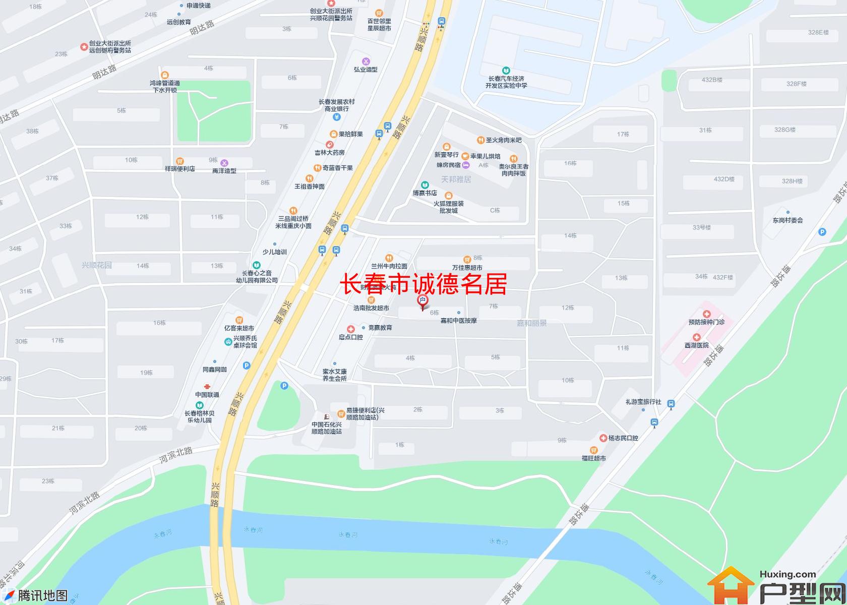 诚德名居小区 - 户型网