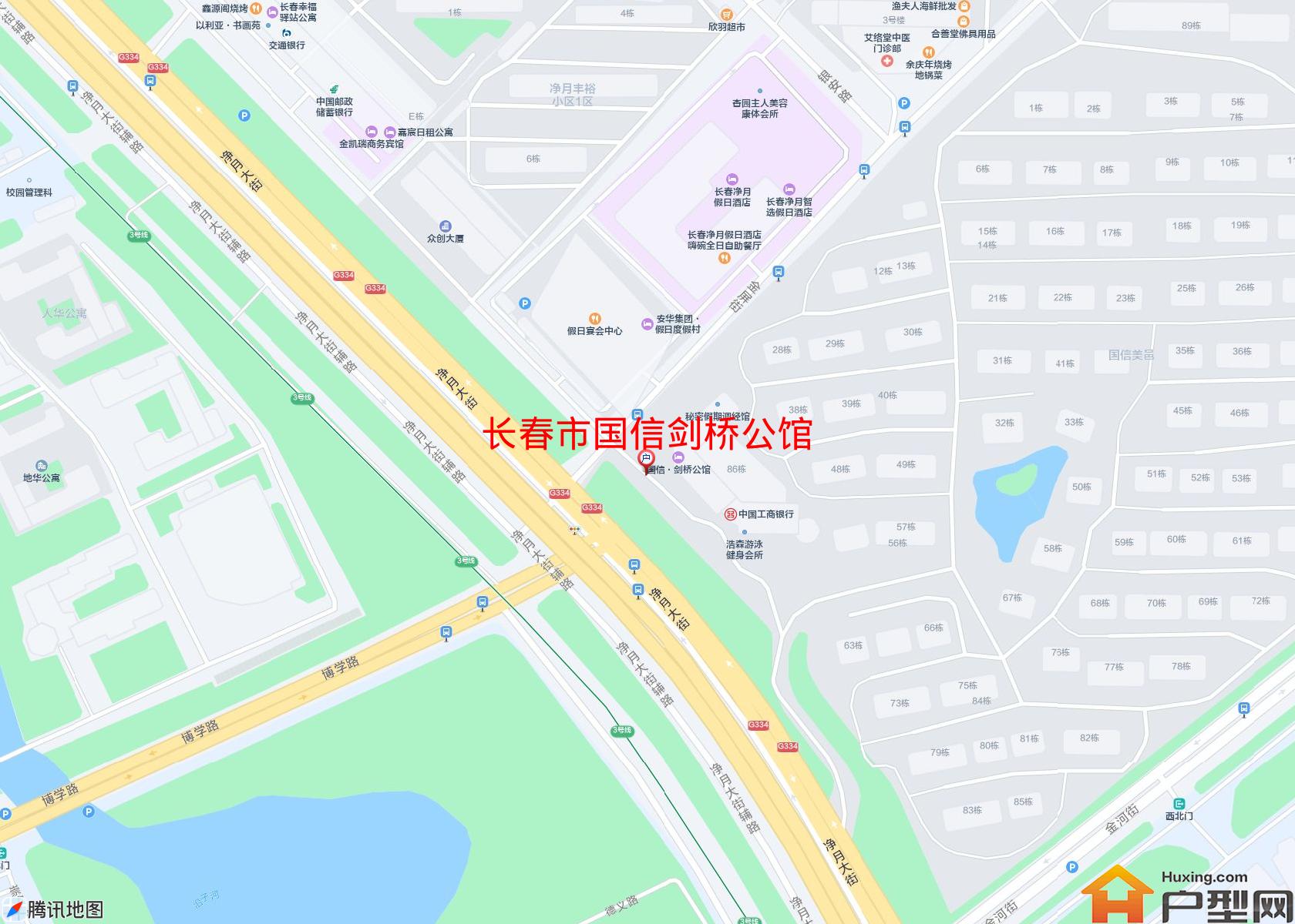 国信剑桥公馆小区 - 户型网