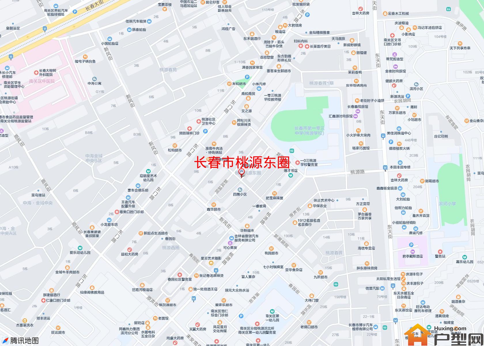 桃源东圈小区 - 户型网