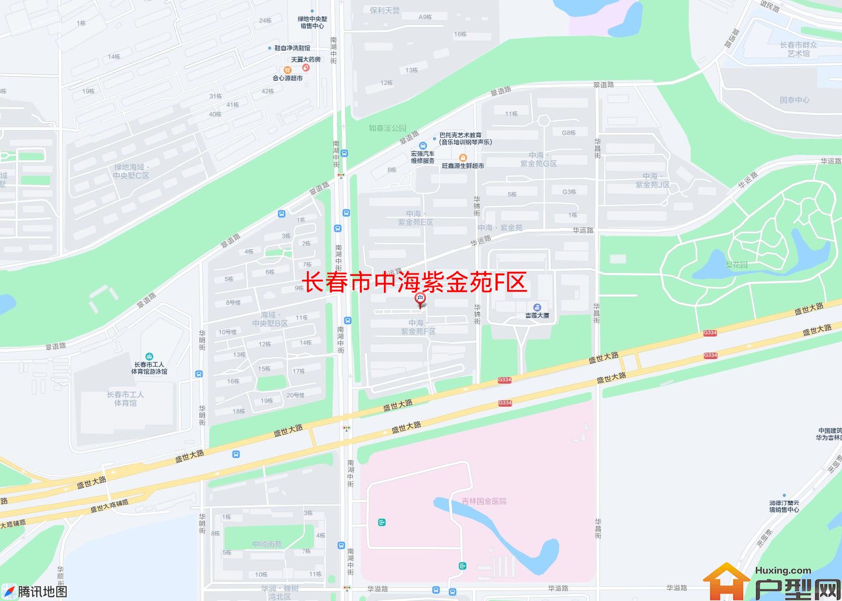 中海紫金苑F区小区 - 户型网