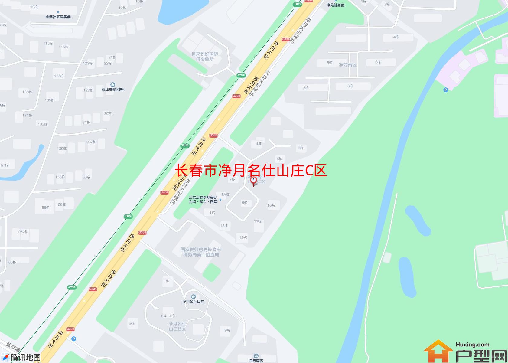 净月名仕山庄C区小区 - 户型网