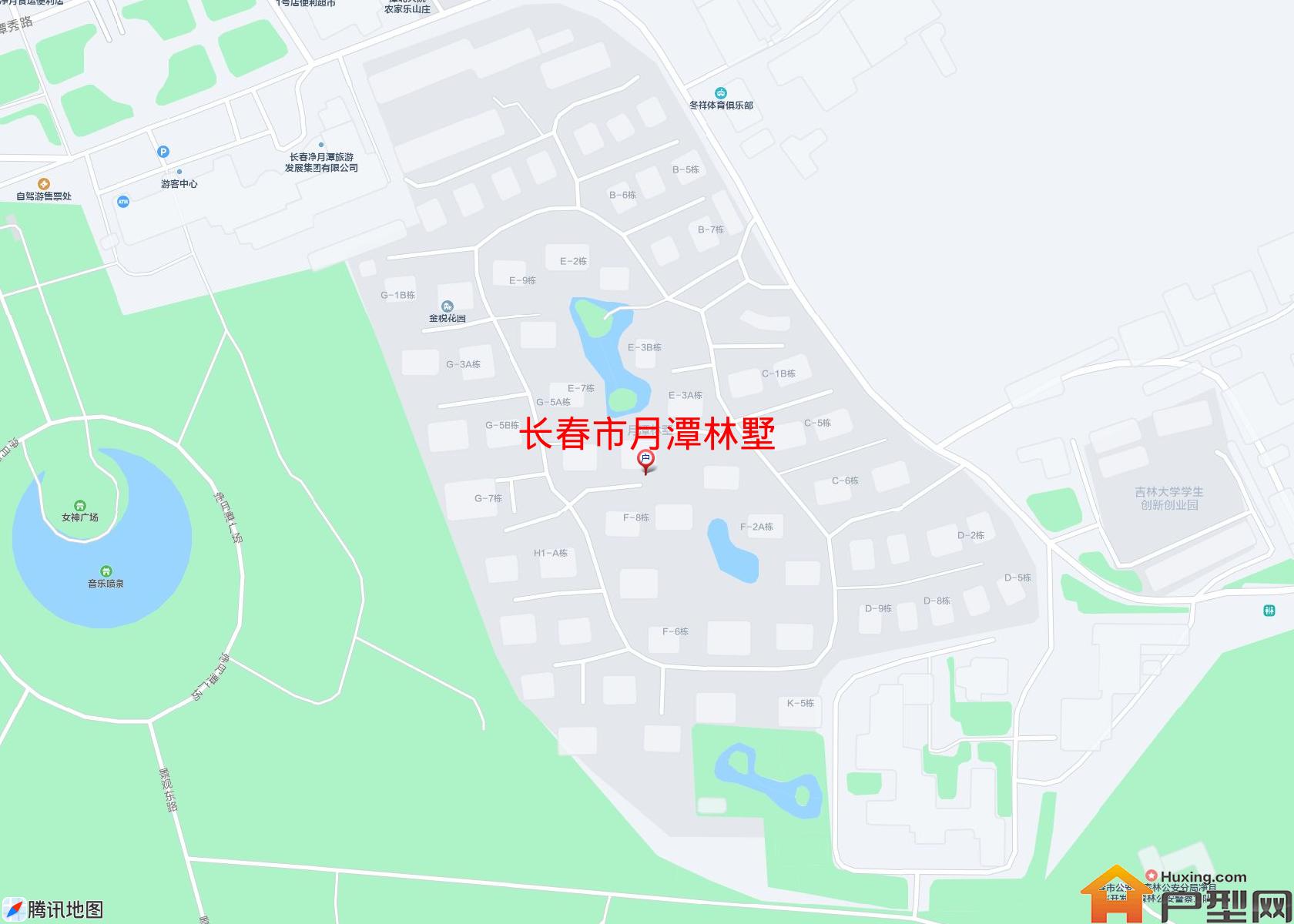 月潭林墅小区 - 户型网