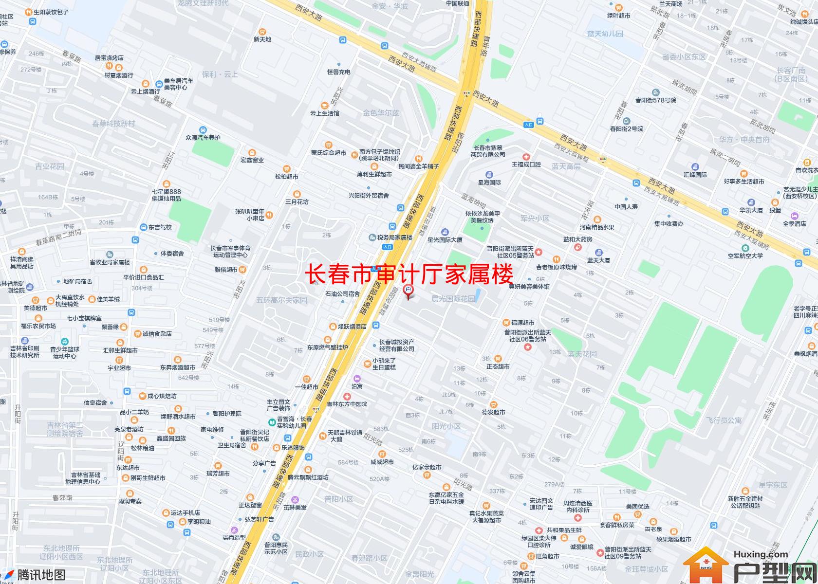 审计厅家属楼小区 - 户型网