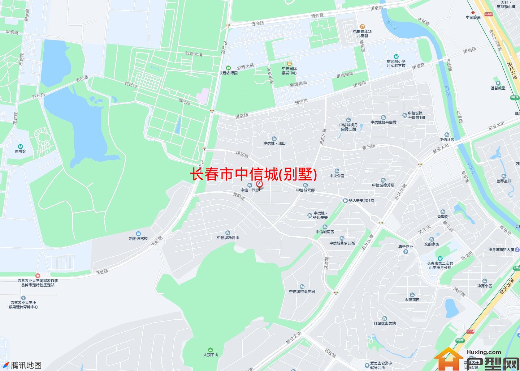 中信城(别墅)小区 - 户型网