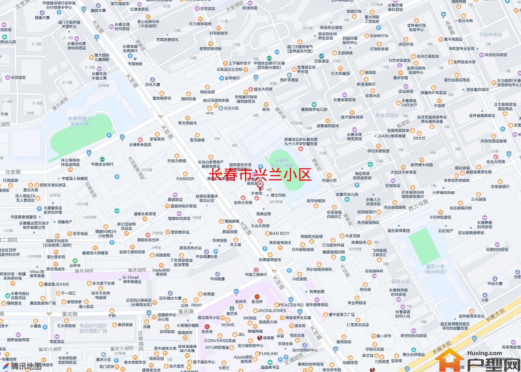 兴兰小区小区 - 户型网
