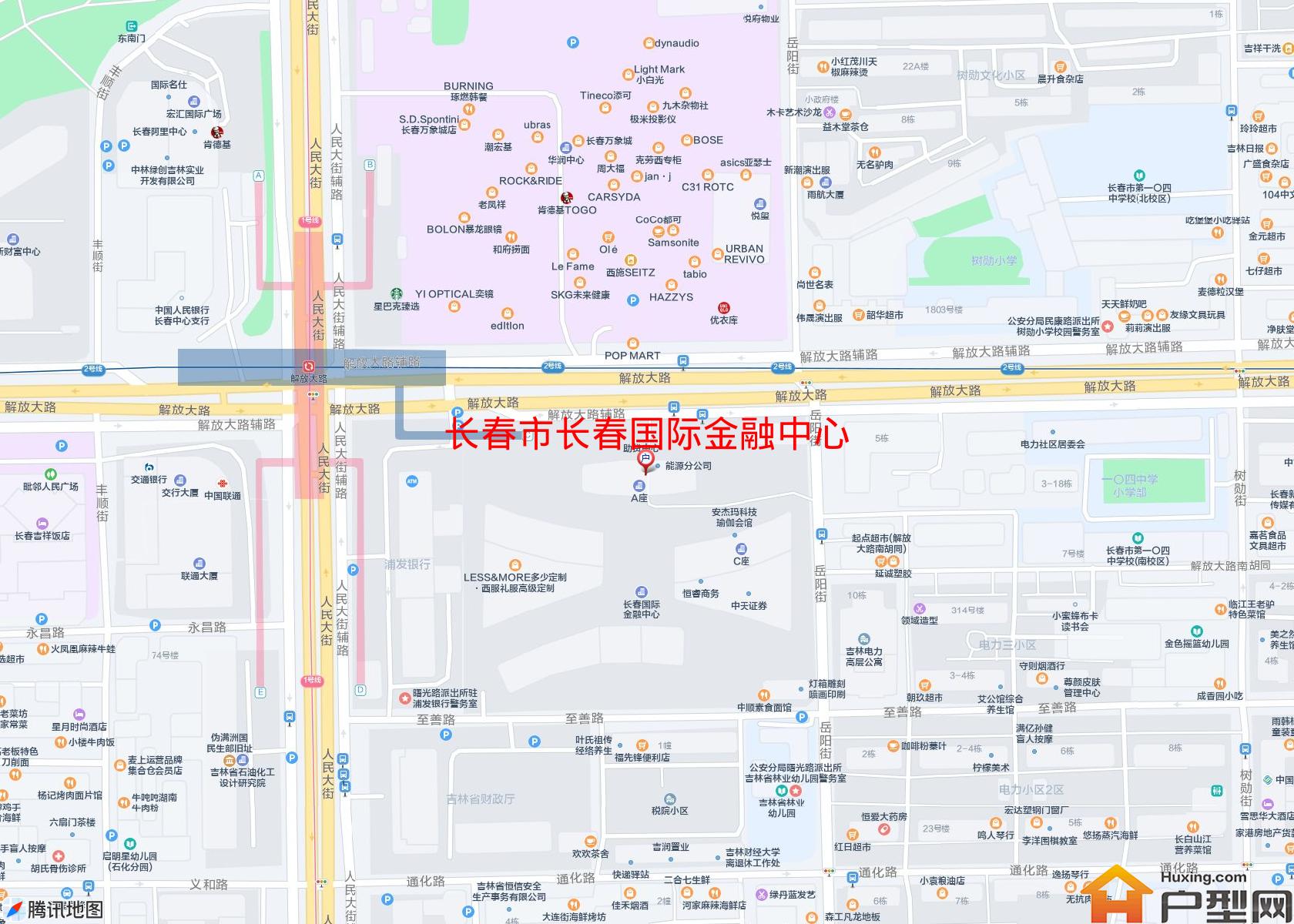 长春国际金融中心小区 - 户型网