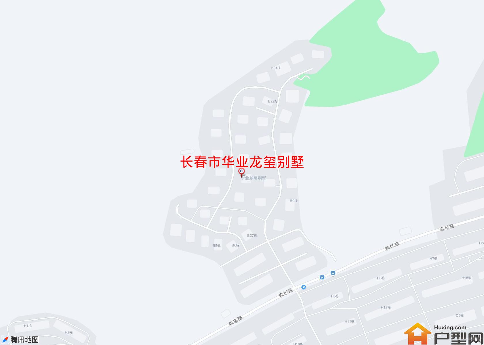 华业龙玺别墅小区 - 户型网