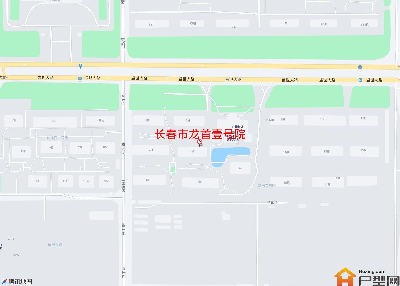 龙首壹号院小区 - 户型网