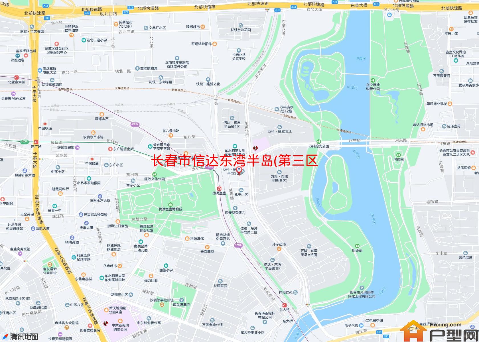 信达东湾半岛(第三区)小区 - 户型网