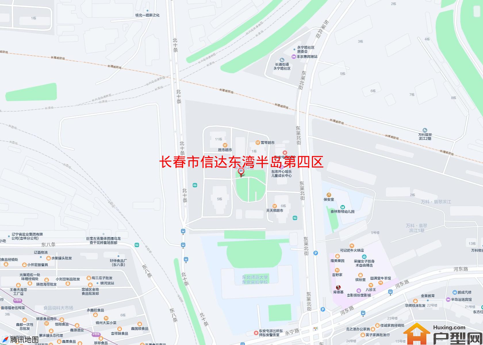 信达东湾半岛第四区小区 - 户型网
