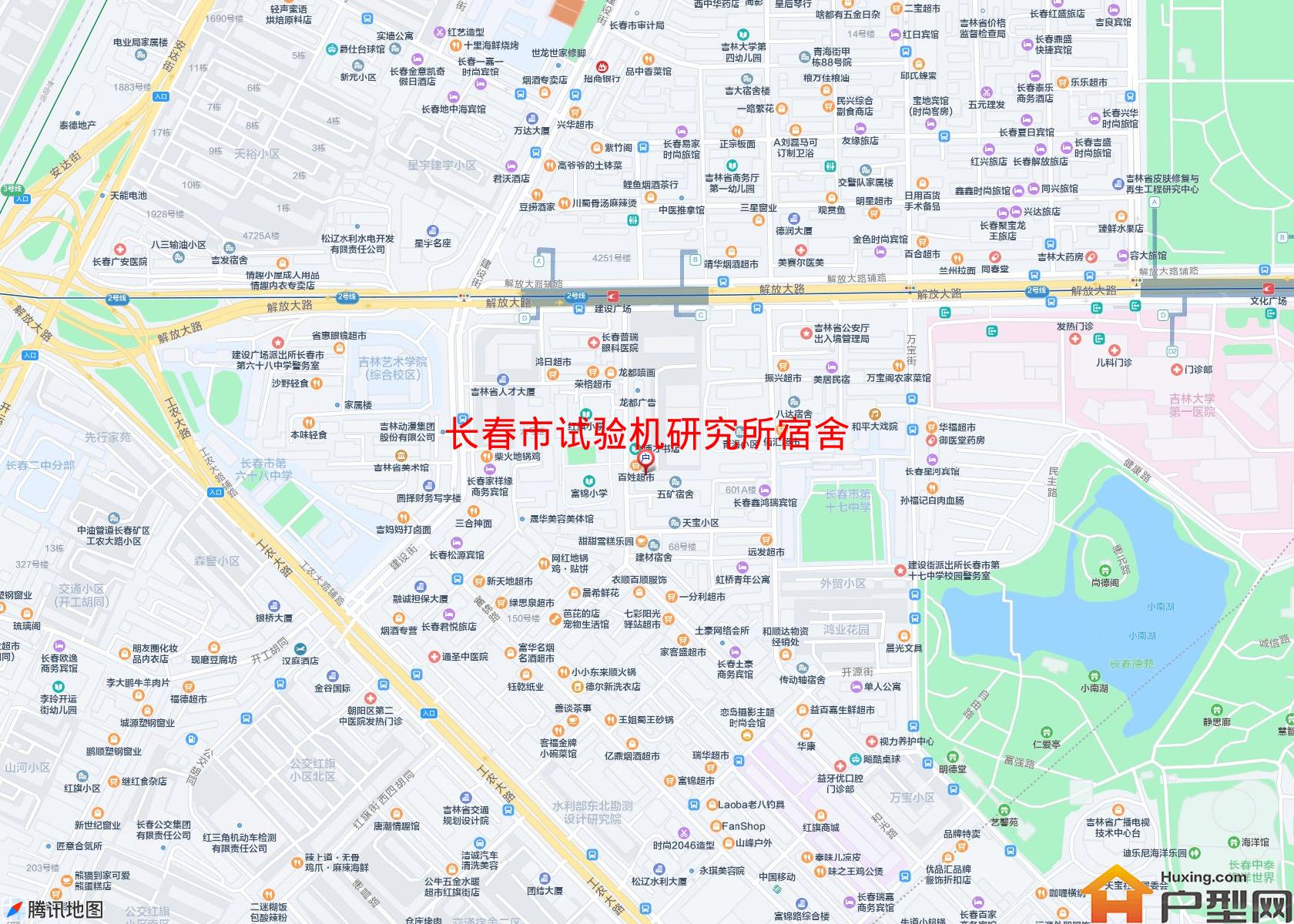 试验机研究所宿舍小区 - 户型网