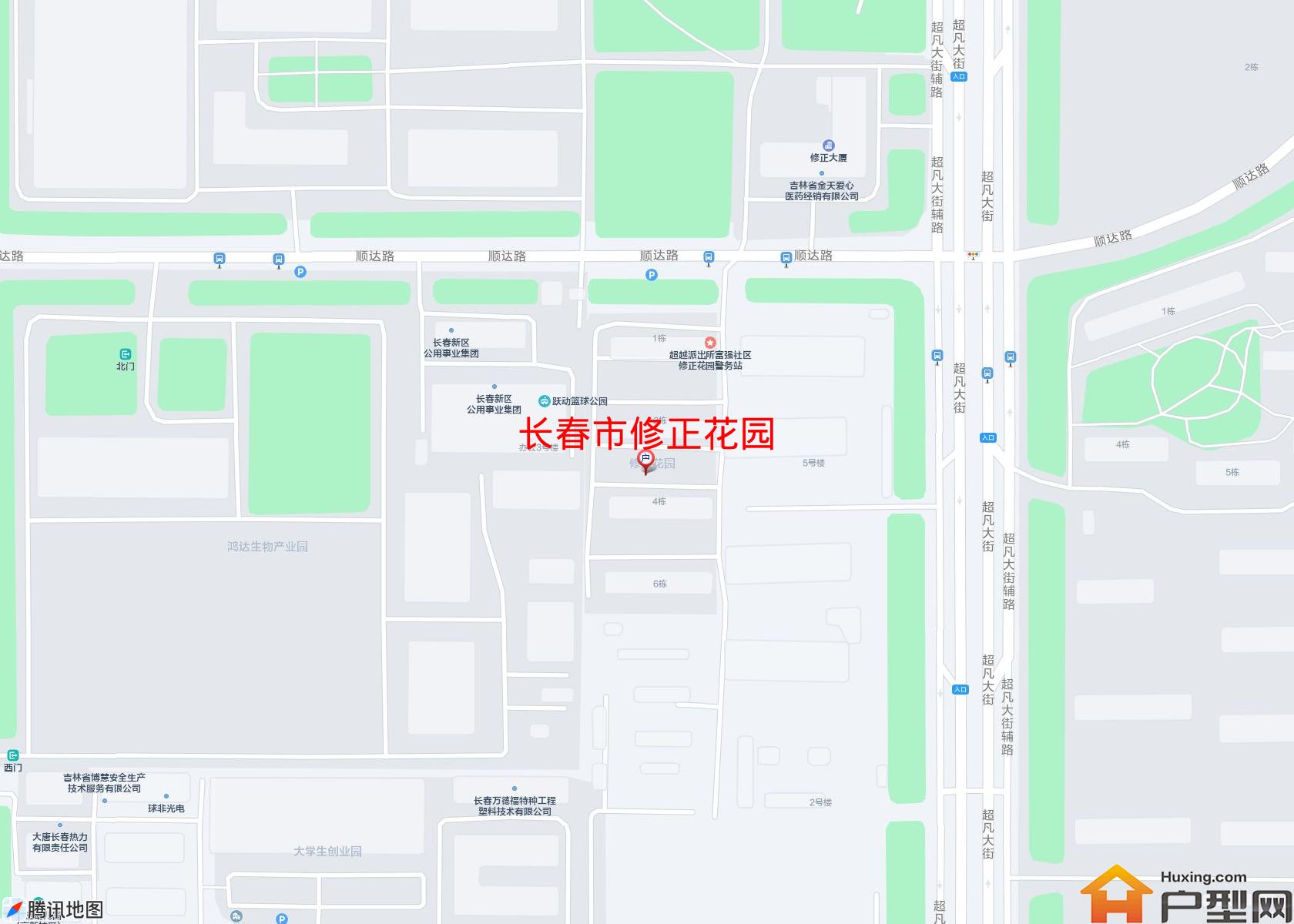 修正花园小区 - 户型网