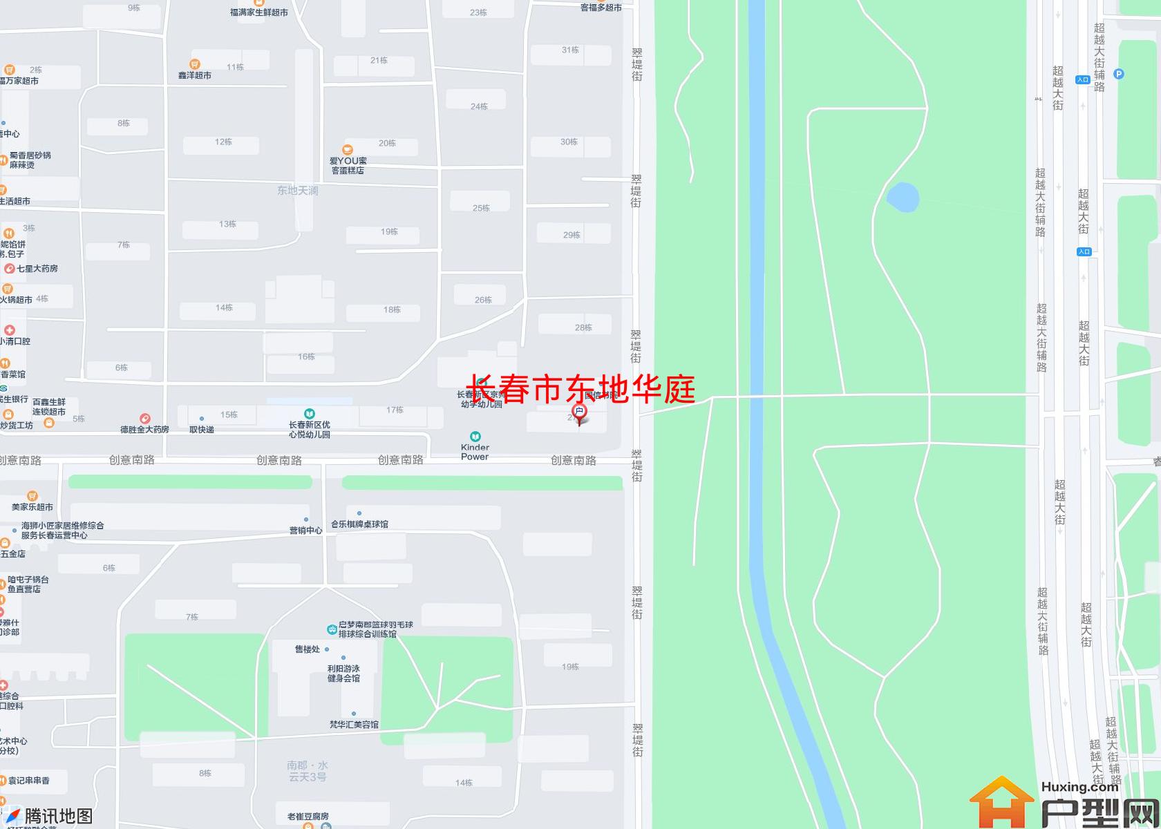 东地华庭小区 - 户型网