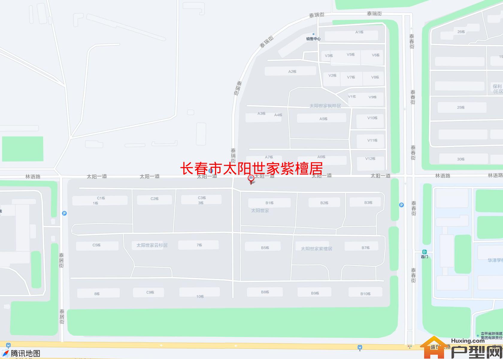 太阳世家紫檀居小区 - 户型网