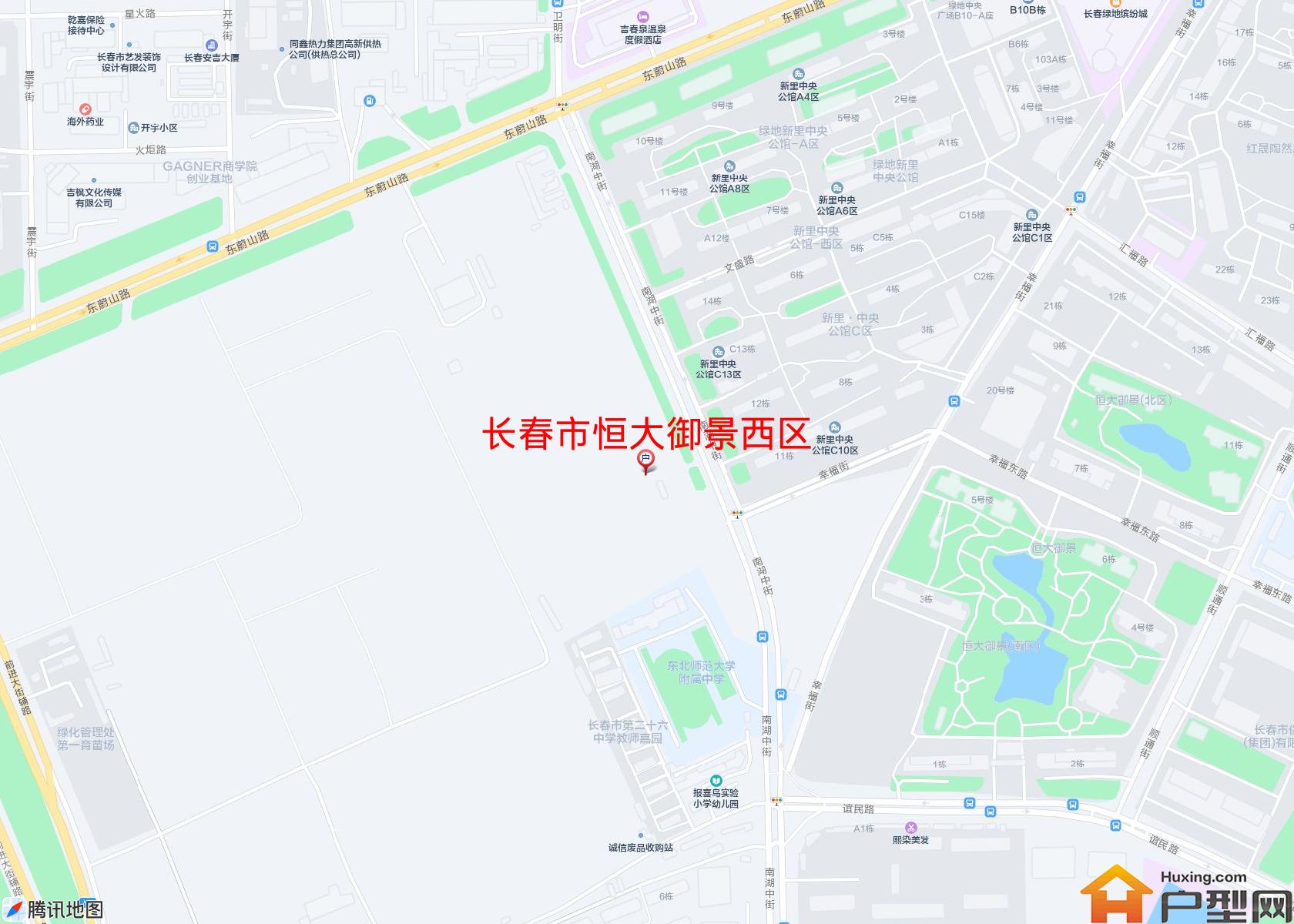 恒大御景西区小区 - 户型网