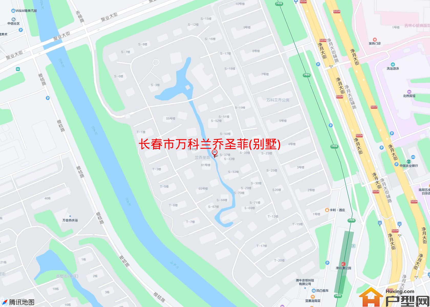 万科兰乔圣菲(别墅)小区 - 户型网