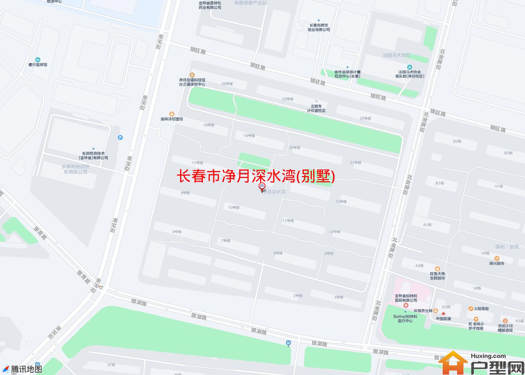 净月深水湾(别墅)小区 - 户型网
