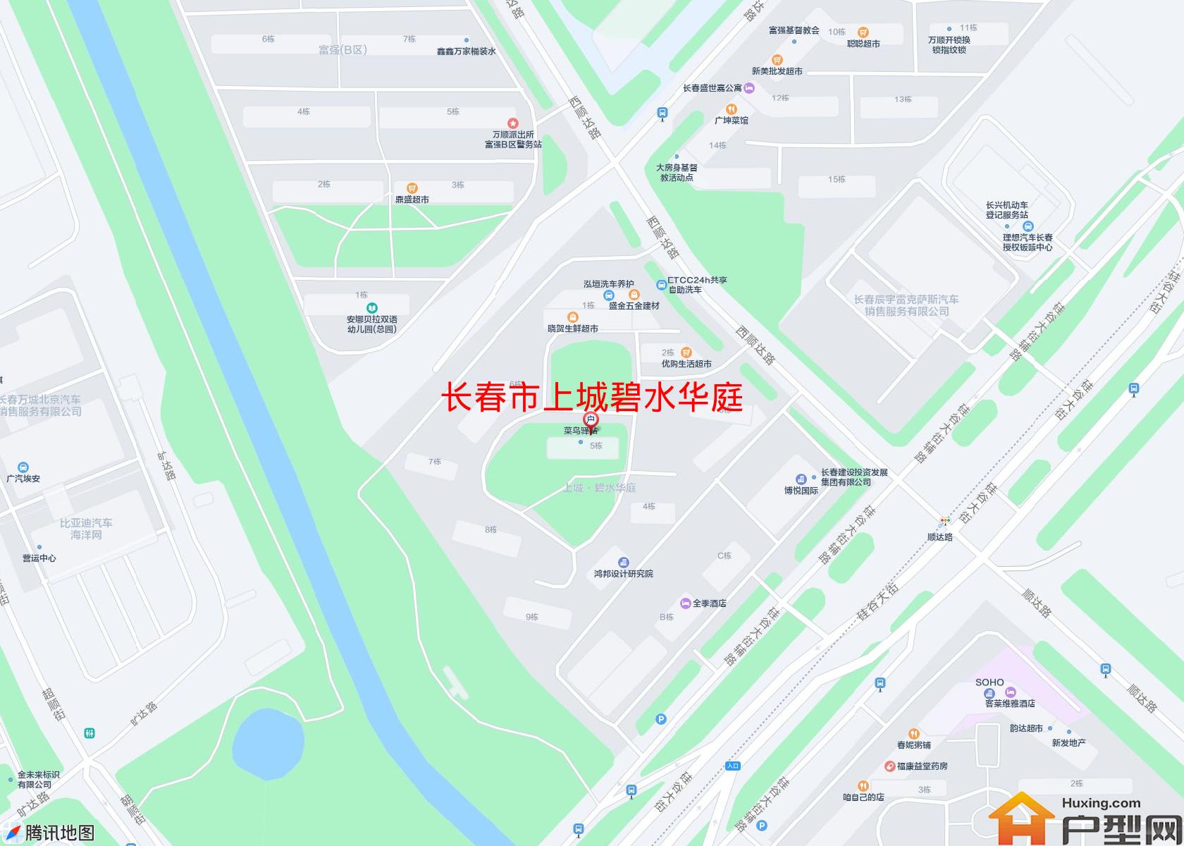 上城碧水华庭小区 - 户型网