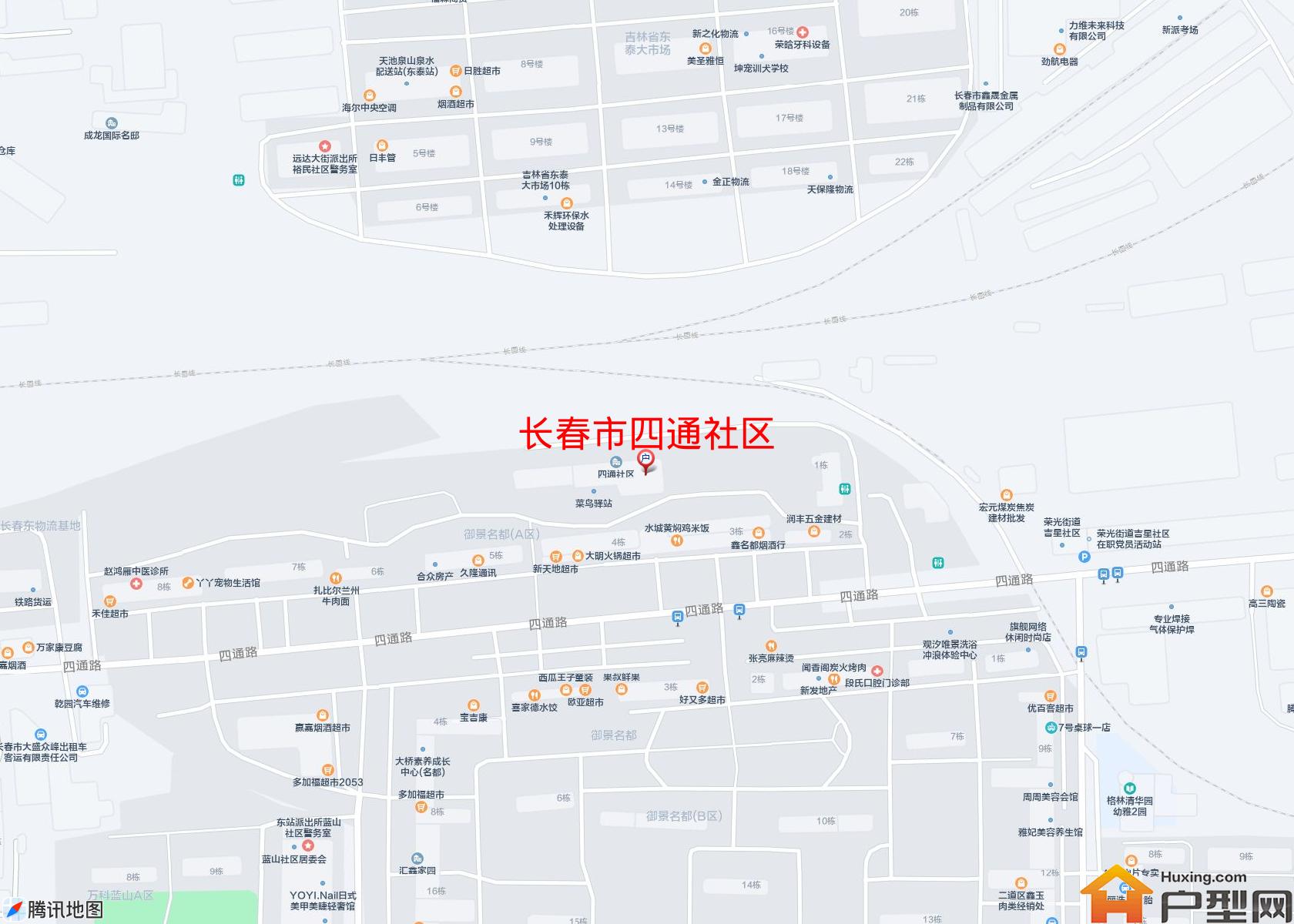 四通社区小区 - 户型网