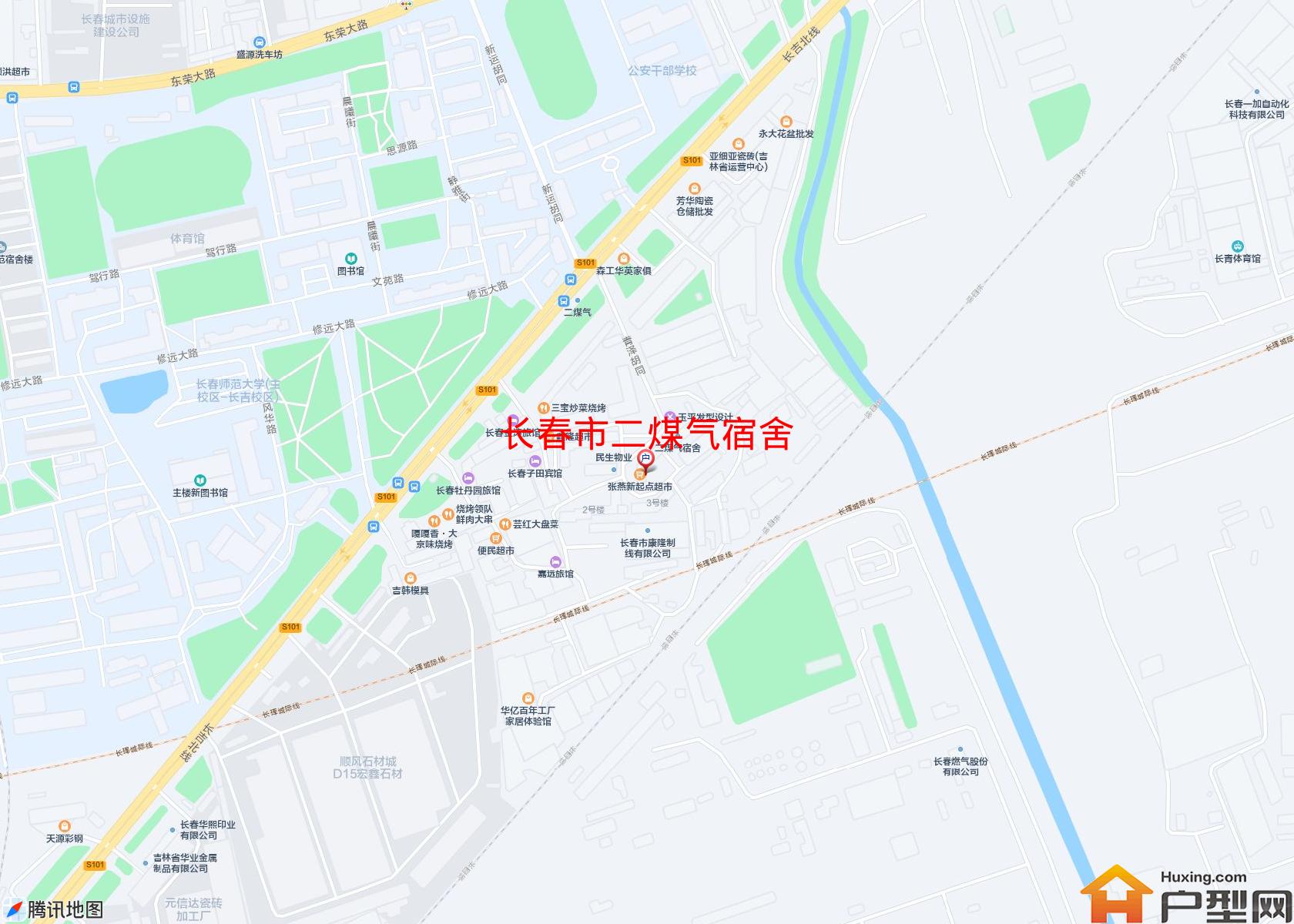 二煤气宿舍小区 - 户型网